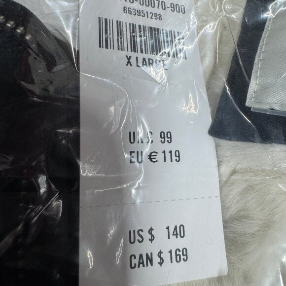 BNWT Women's Hollister Faux Fur-Lined Puffer Jacket, Black, XL - Picture 6 of 6